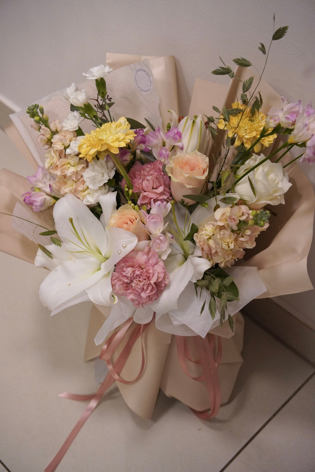 Elegantní květiny v harmonické barevnosti